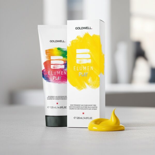 ELUMEN PLAY semi permanent hair color oxidant-free #yellow 120 ml