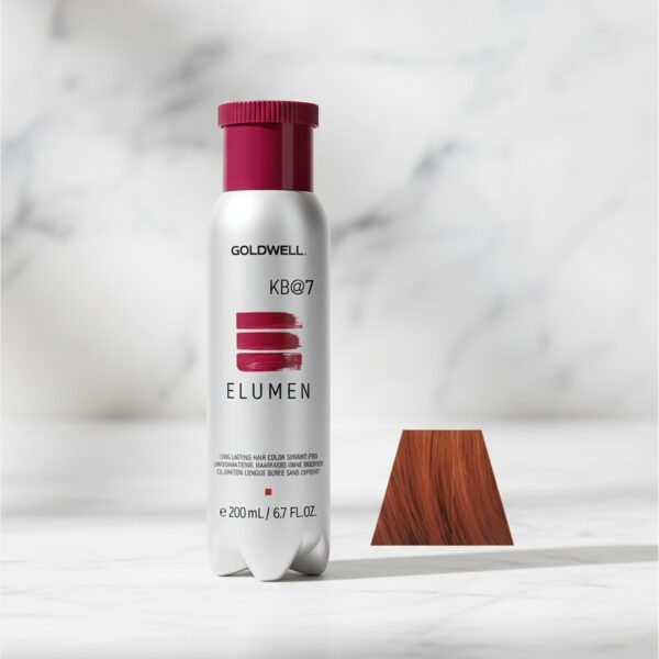 ELUMEN long lasting hair color oxidant free #KB@7 200 ml
