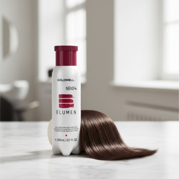 ELUMEN long lasting hair color oxidant free #NB@4 200 ml