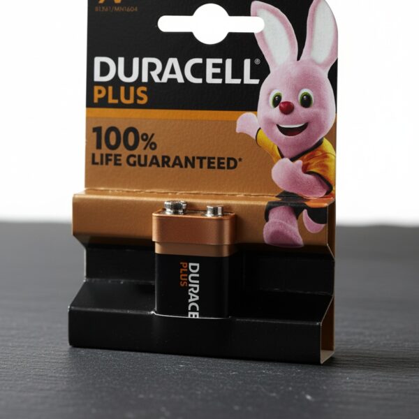 DURACELL PLUS POWER 9V 6LR61/MN1604 battery x 1 u