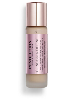 Revolution make up CONCEAL & DEFINE full coverage foundation #F9