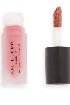 Revolution make up MATTE BOMB liquid lip #delicate brown