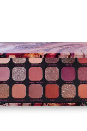 Revolution make up FOREVER FLAWLESS eyeshadow palette #allure