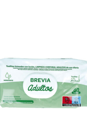 Salustar BREVIA adult cleaning lotion wipes 30x20 cm 60 units