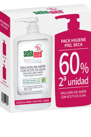 Sebamed EMULSION WITHOUT SOAP bath gel with olive oil duo 2 x 750 ml