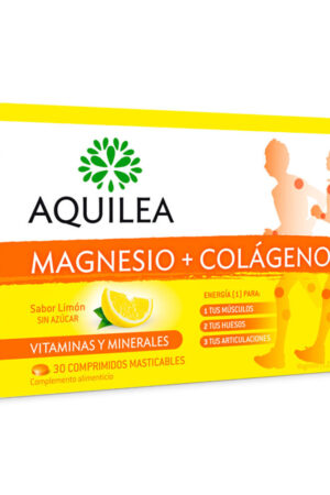 Aquilea MAGNESIO + COLÁGENO comprimidos masticables 30 u