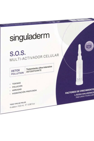 SINGULADERM S.O.S. detox-polution 4 x 10,5 ml