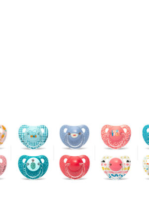 Suavinex ANATOMICA 2019 chupete anatómico silicona 6-18M #surtido 2 u