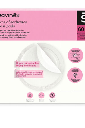 Suavinex DISCOS PROTEGESENOS nature 60 u