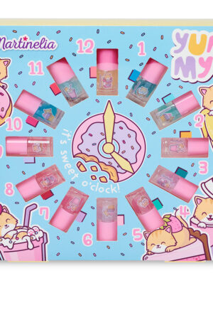 Martinelia YUMMY CLOCK NAIL POLISH BEAUTY set 12 pz