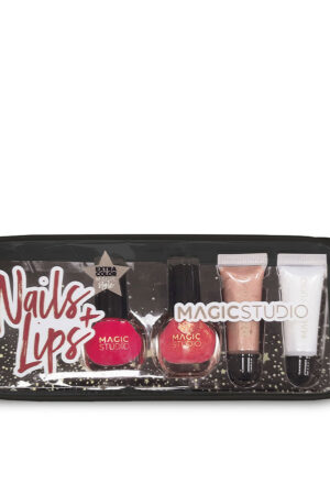 Magic studio COLORFUL NAILS + LIPS set 5 pz
