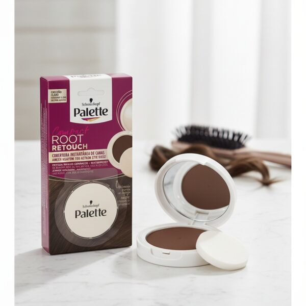 ROOT RETOUCH COMPACT retouches roots #light brown 3 gr