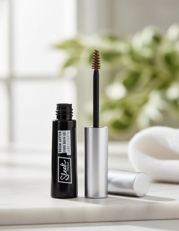 Sleek BROW GETTER fibre brow gel #medium brown 5 ml