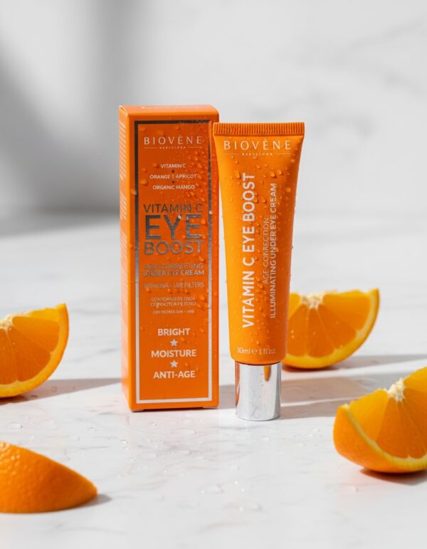 BiovÈne VITAMIN C EYE BOOST age-correcting illuminating under eye cream 30 ml