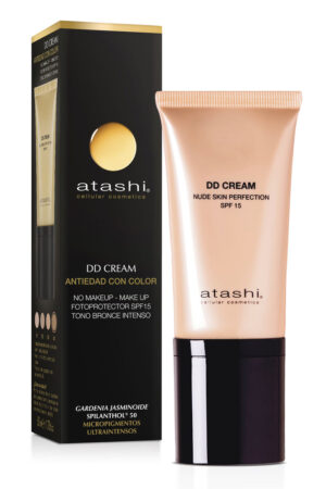 Atashi DD CREAM natural skin perfection SPF15 #Intense Bronze 50 ml