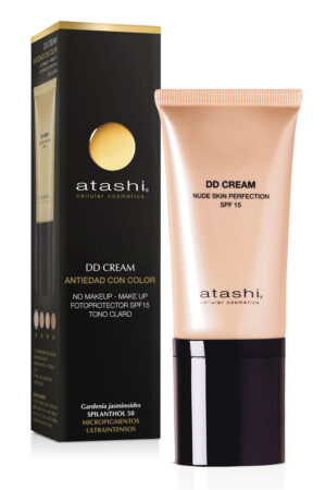 Atashi DD CREAM natural skin perfection SPF15 #Claro 50 ml