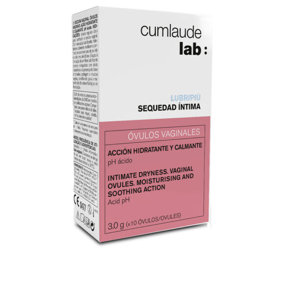 Cumlaude lab LUBRIPIU intimate dryness vaginal ovules 10 x 3 gr
