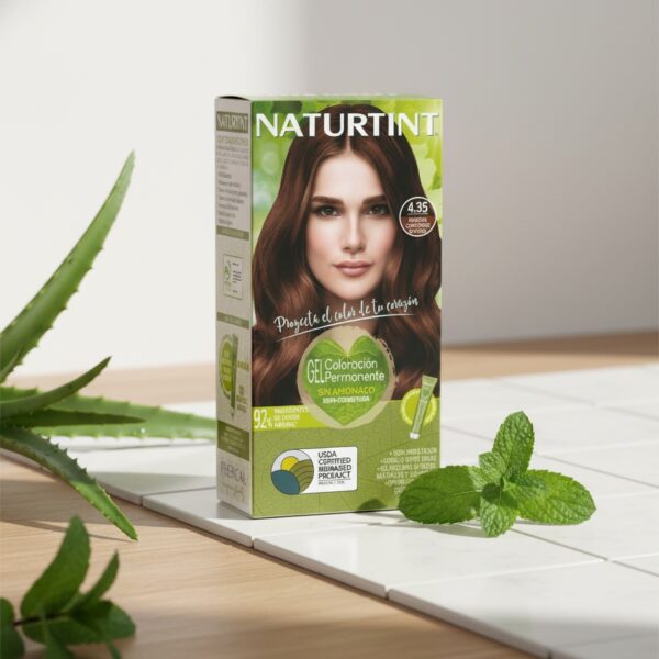 NATURTINT ammonia-free dye #4.35-Intense Cappuccino Brown 170 ml