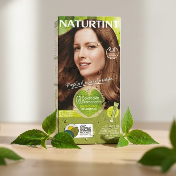 NATURTINT ammonia-free dye #6.31-Intense Almond Brown 170 ml