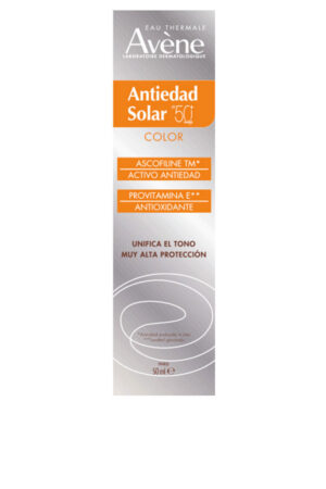 AvÈne SOLAIRE HAUTE PROTECTION antiedad color SPF50+ 50 ml