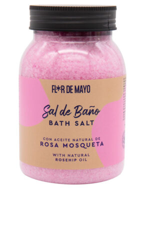 Flor de mayo SAL DE BAÑO rosa mosqueta 650 gr