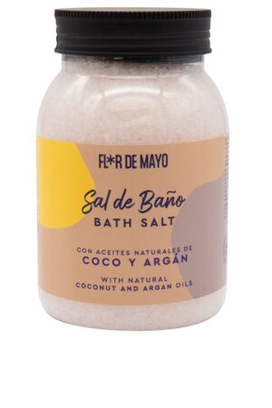 Flor de mayo BATH SALT argan and coconut 650 gr