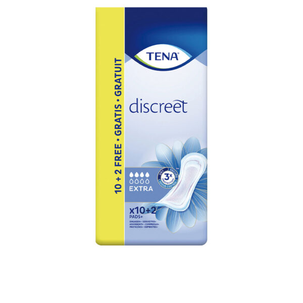 DISCREET extra incontinence pads 12 units