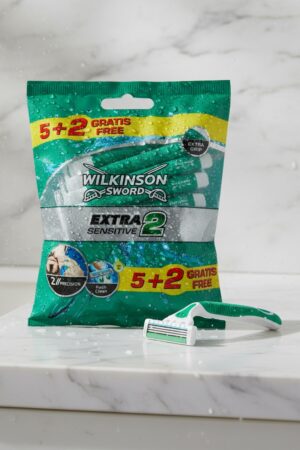 EXTRA2 SENSITIVE disposable razor 5 + 2 units