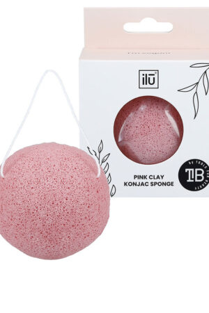 IlŪ KONJAC sponge #Pink Clay 1 u