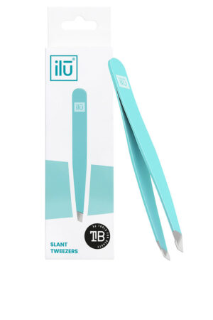 IlŪ SLANT tweezers #Turquoise 1 u