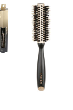 KashŌki NATURAL BEAUTY round wooden brush #18 mm 1 u