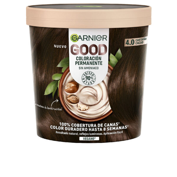 Garnier GOOD permanent color #4.0 cocoa brown 217 ml