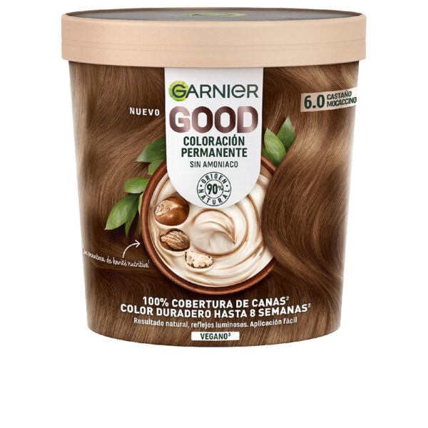 Garnier GOOD permanent color #6.0 mochaccino chestnut 217 ml