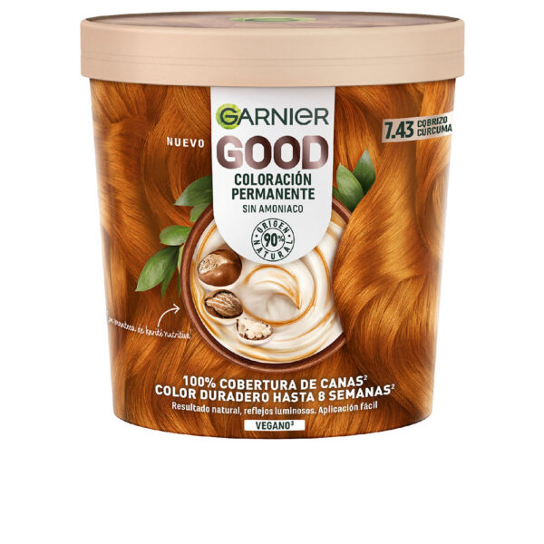 Garnier GOOD permanent color #7.43 turmeric copper 217 ml