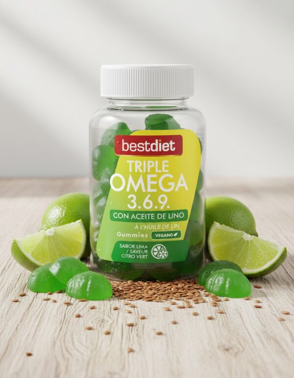 Best diet TRIPLE OMEGA 3.6.9. gummies 60 u - Image 2
