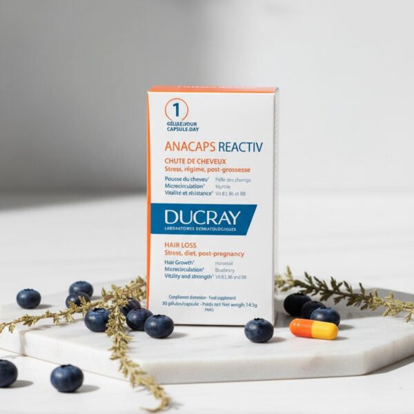ANACAPS REACTIV reactive hair loss food supplement 30 units