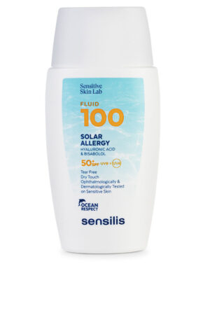 Sensilis FLUID 100 SOLAR ALLERGY ultrafluid aqueous sunscreen SPF50+ 40 ml