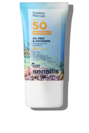 Sensilis MATT GEL INVISIBLE sin aceite & antiedad SPF50+ 40 ml