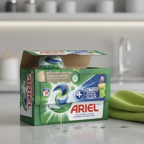 ARIEL PODS ODOR ACTIVE 3in1 detergent 19 capsules