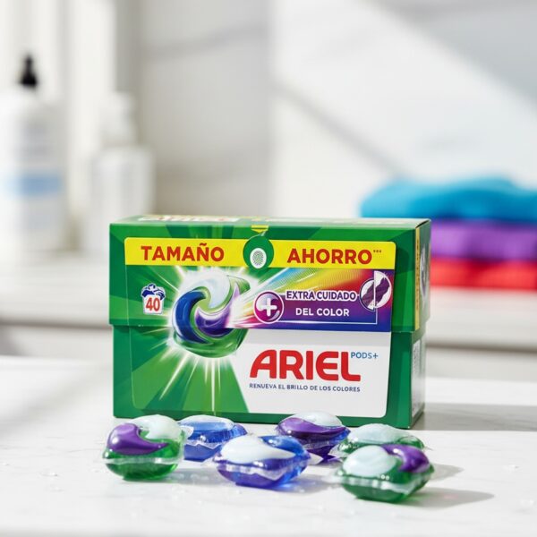 ARIEL PODS COLOR 3in1 detergent 40 capsules