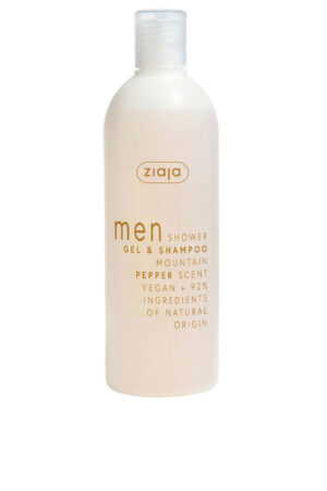 Ziaja MEN shower gel and shampoo mountain pepper 400 ml