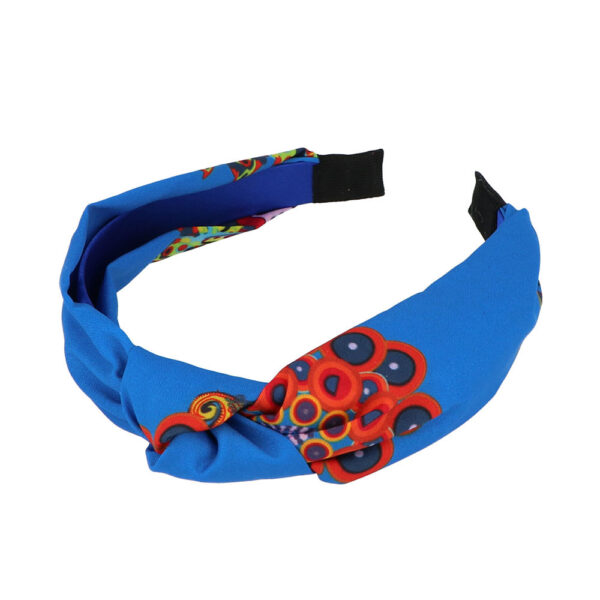 Inca HEADBAND lined in fabric with knot 1 u