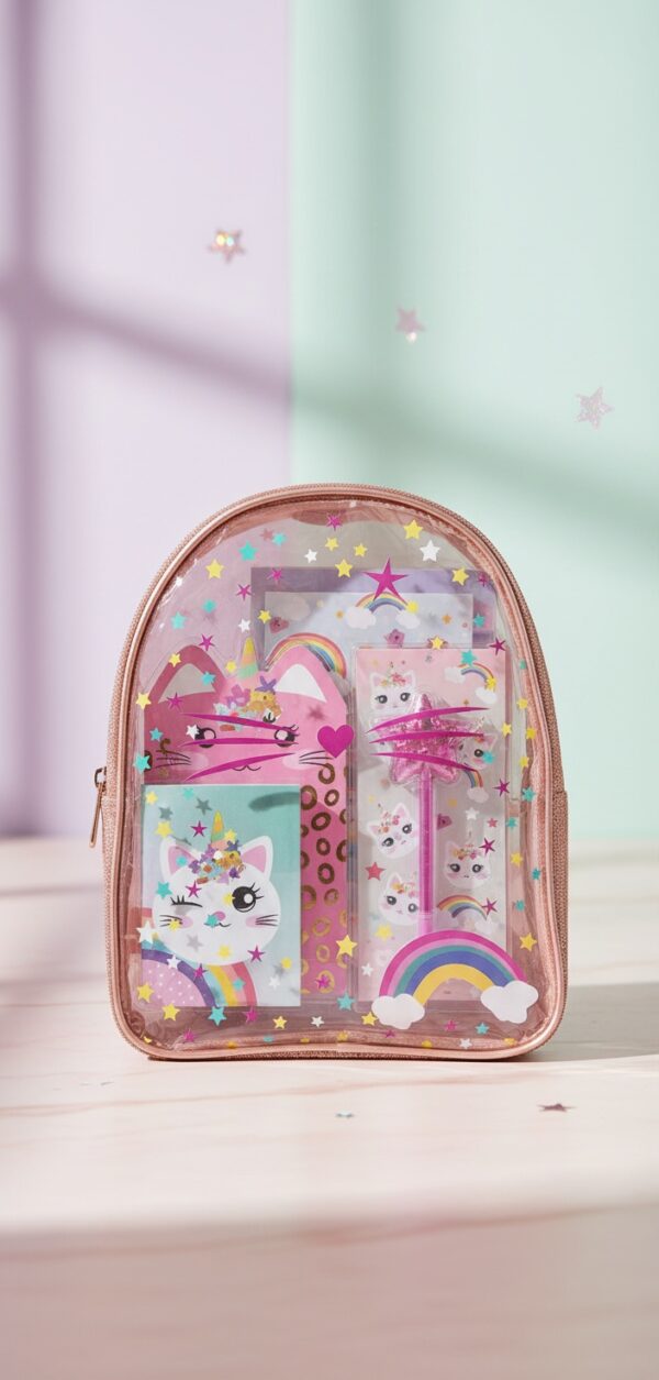 Inca MOCHILA TRANSPARENTE GATO LOTE 5 pz