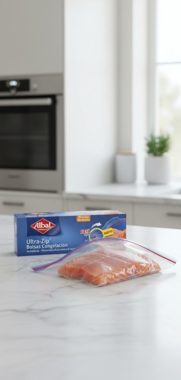 Albal MEDIUM HERMETIC FREEZER BAGS 20 u