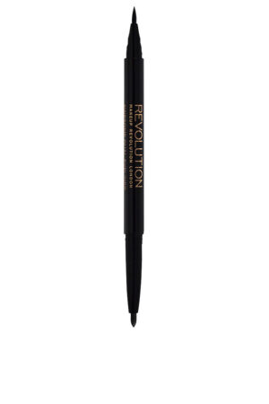 Revolution make up DUAL EYELINER felt & kohl #black 1 ml