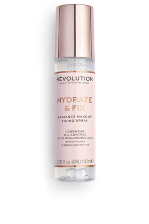 Revolution make up HYDRATE & FIX radiance make-up fixing spray 100 ml