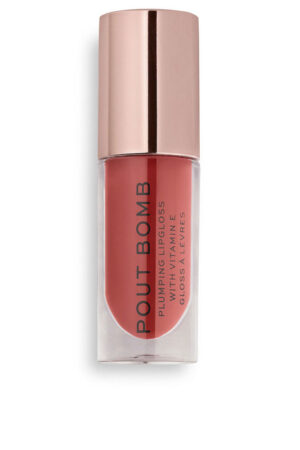 Revolution make up POUT BOMB plumping gloss #peachy 4.6ml