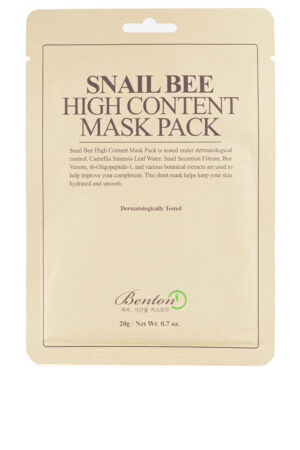 Benton SNAIL BEE HIGH CONTENT mask 20 ml
