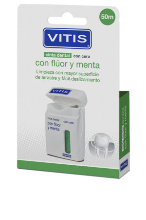 VITIS dental tape with fluoride and mint duo 2 u