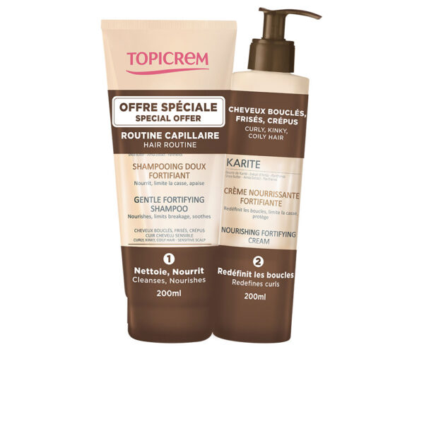 Topicrem KARITE STRIFIFTING SHAMPOO 200 ML + STRIFTING CREAM 200 ML PACK 2 pcs
